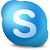 Interbyte on Skype logo